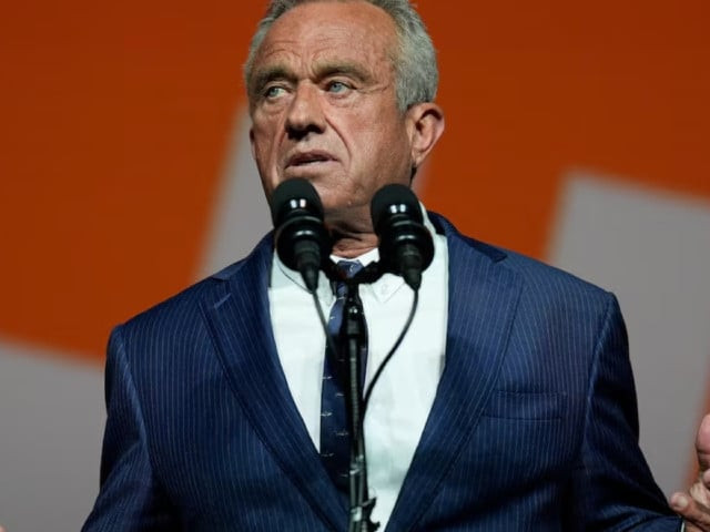 independent us presidential candidate robert f kennedy jr speaks at bitcoin 2024 in nashville tennessee us july 26 2024 photo reuters